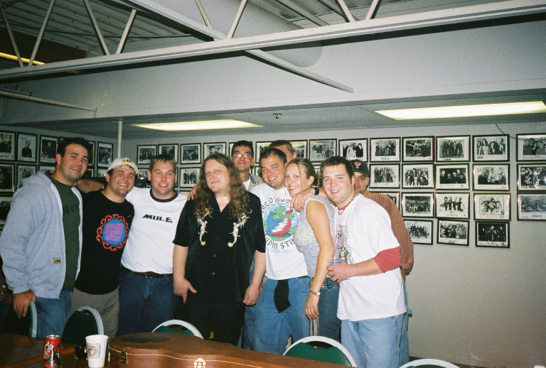 Backstage in Ft. Wayne, IN 2003
